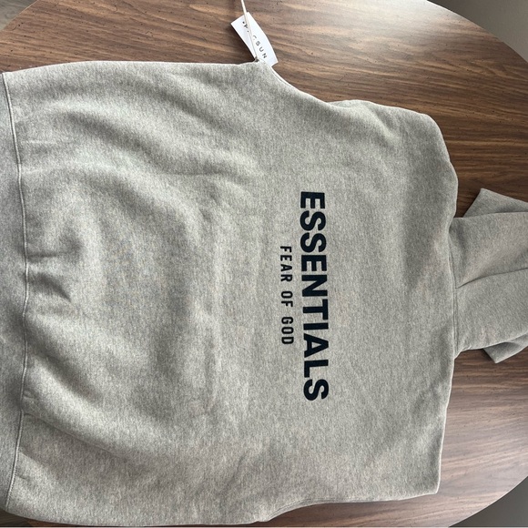 Fear of God Other - Essentials Men’s Light Oatmeal Hoodie Fear of God Size Medium